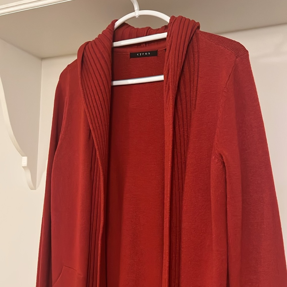 Cyrus Hooded Cardigan Sweater - Picture 2 of 8